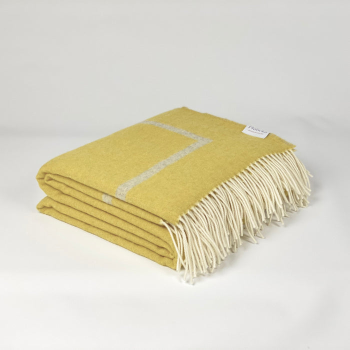 Shorea cashmere plaid yellow - grey